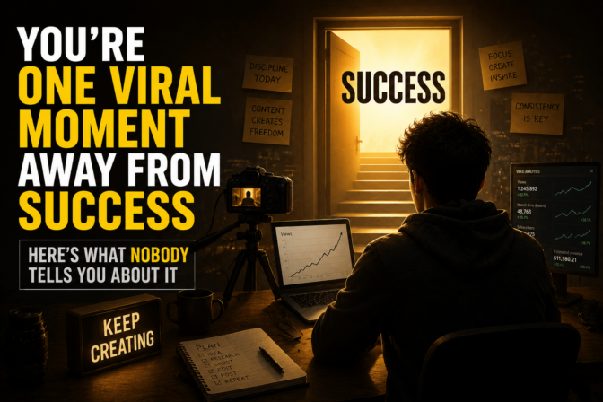 You’re One Viral Moment Away From Success — Here’s What Nobody Tells You About It